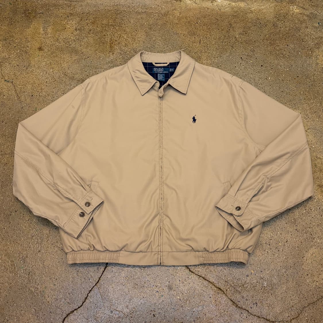 00s USA 빈티지 폴로랄프로렌 스윙자켓 스윙탑 헤링본자켓 상품이미지1