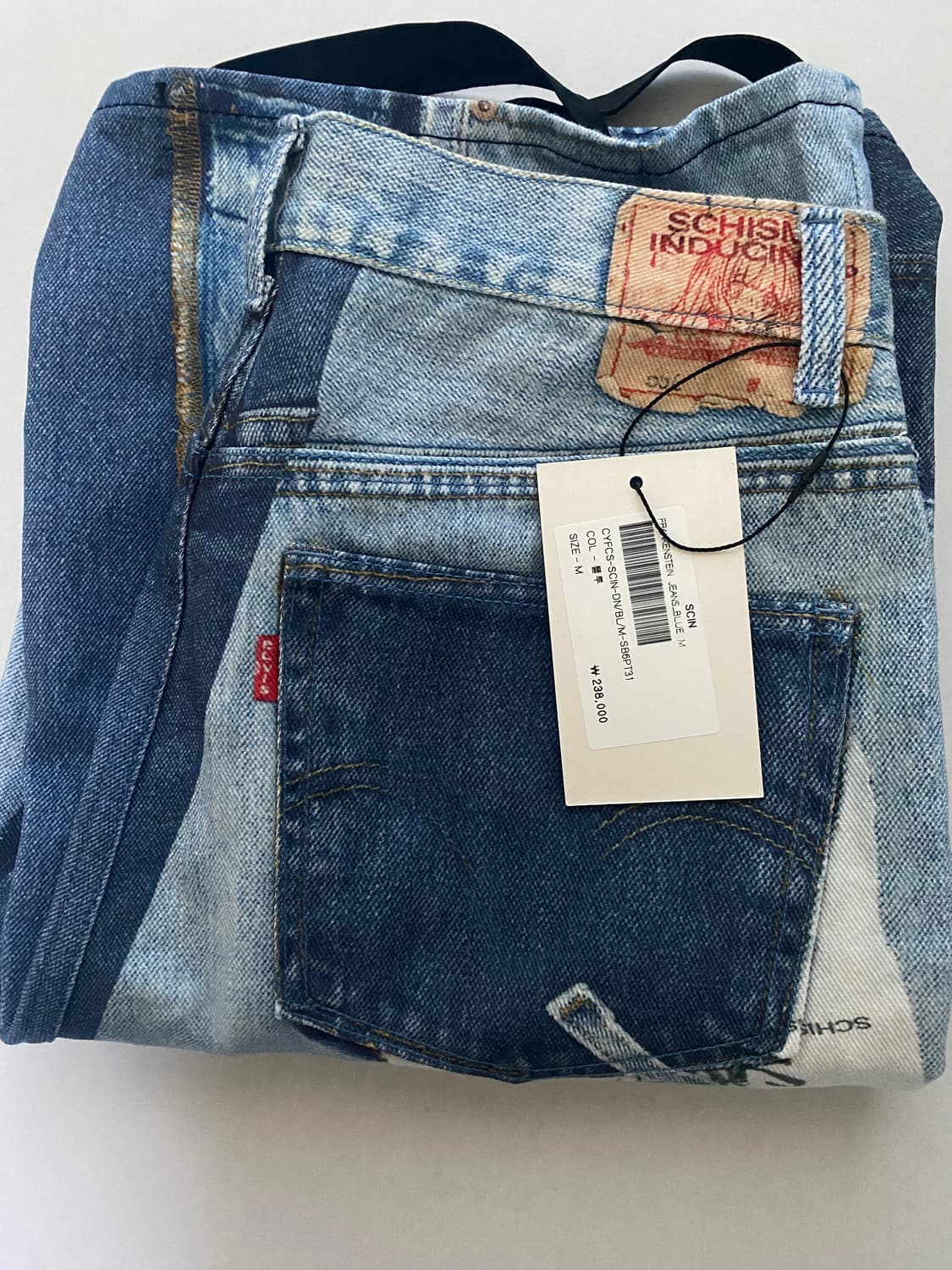 스키즘인듀싱 FRANKENSTEIN JEANS BLUE 상품이미지4