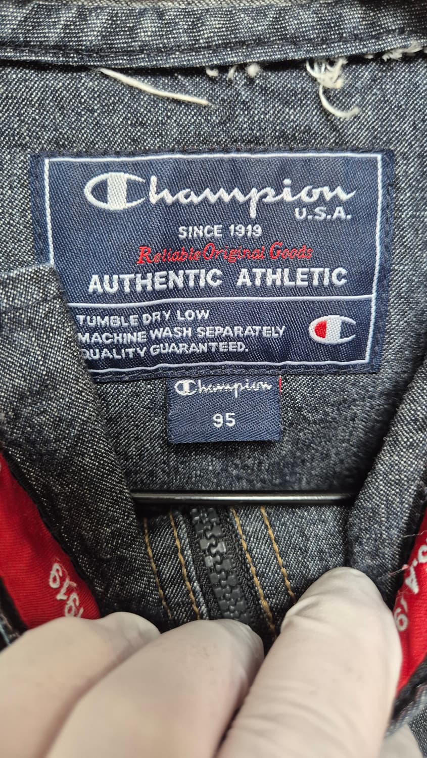 00's 챔피온 데님조끼 상품이미지3