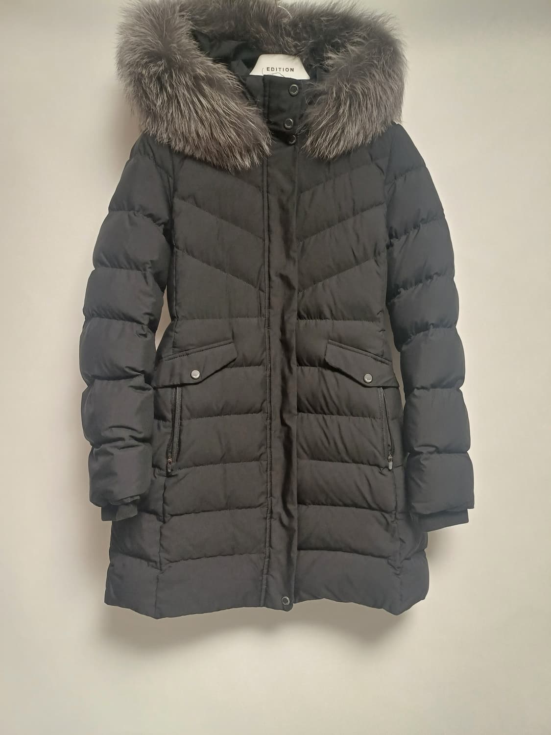 Callaway 캘러웨이 폭스 퍼 하이브리드 구스다운 롱 점퍼 상품이미지2