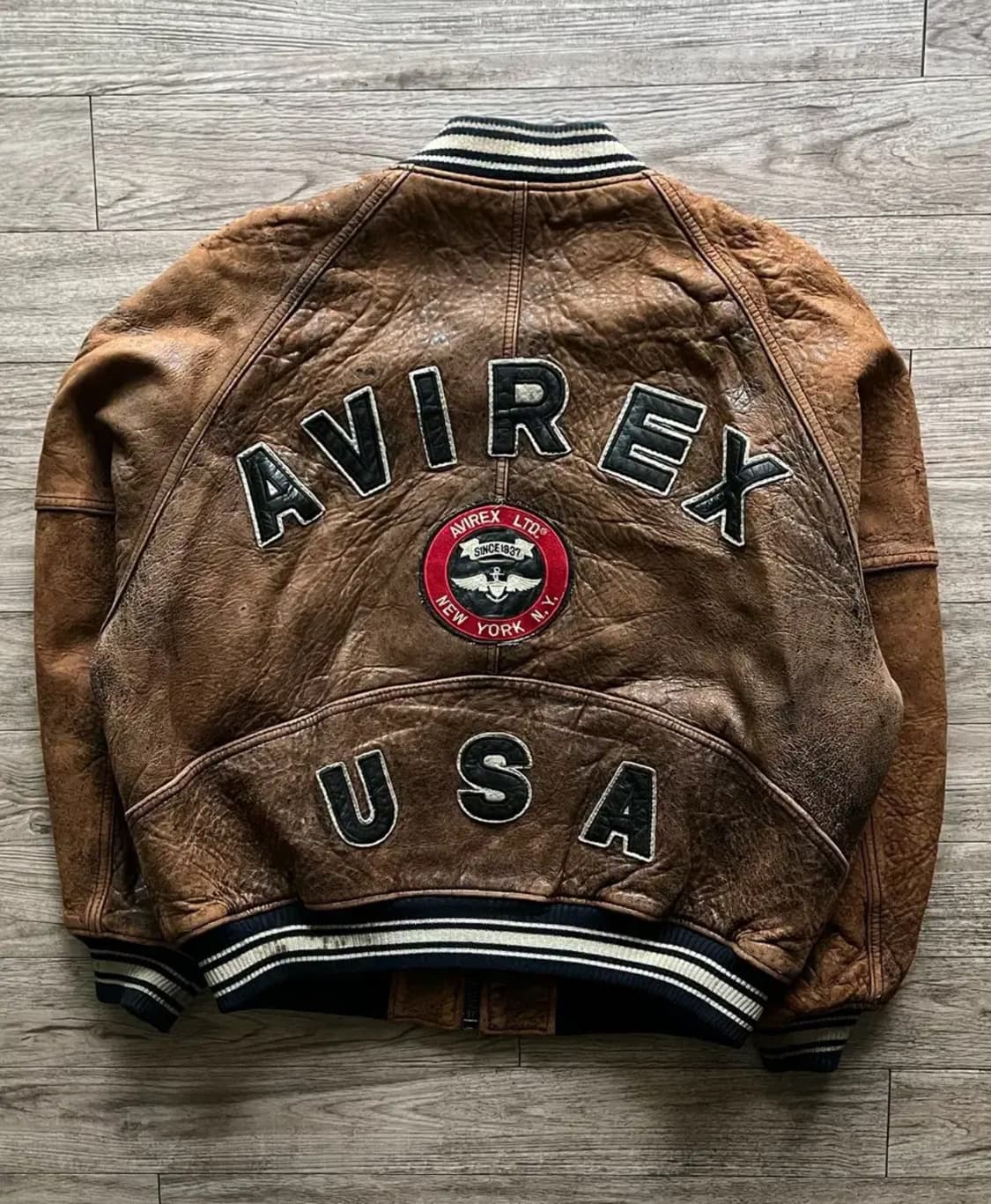 아비렉스 레더 봄버 M 상품이미지1