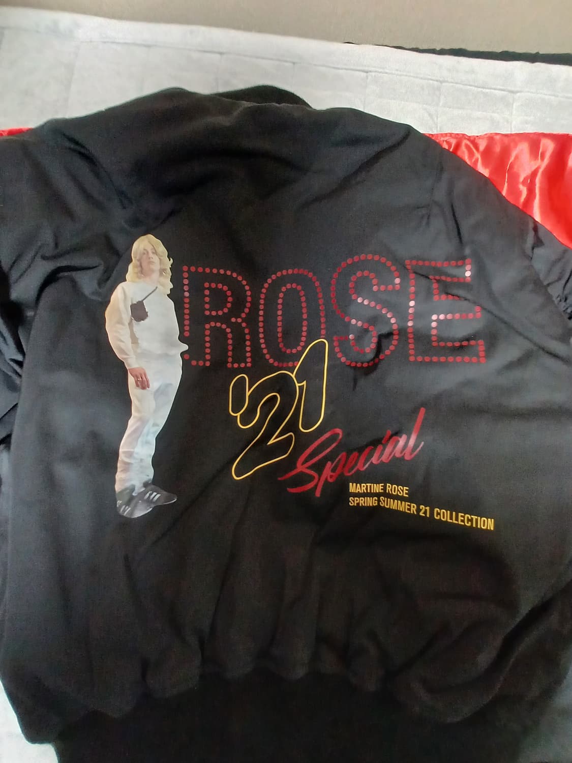 [M] 마틴로즈 클래식 봄버 블랙 21ss 상품이미지6