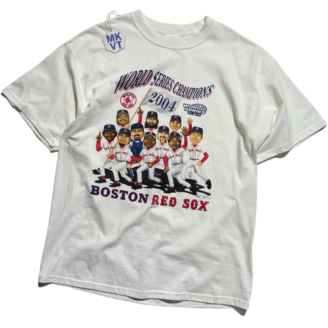 마제스틱 2004 월드시리즈 보스턴 레드삭스 반팔 상품이미지1