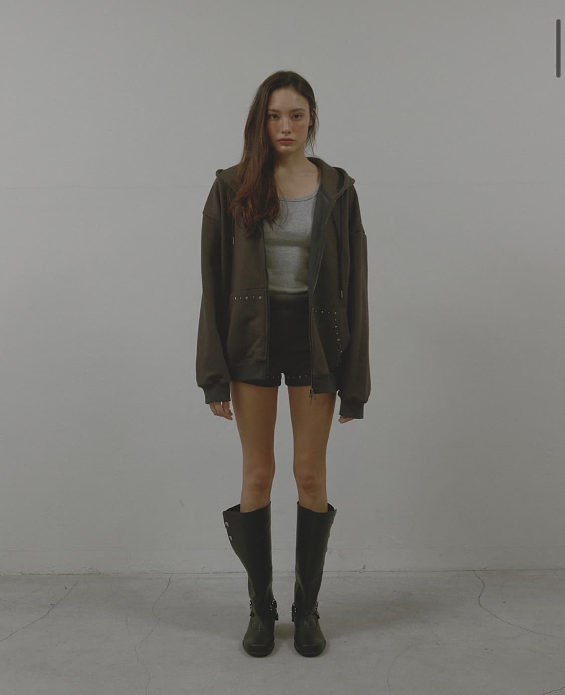 아수라 후드집업 STUD HOOD ZIP-UP 상품이미지2