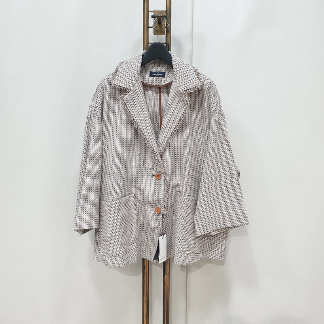 다니엘에스떼 린넨 트위드자켓 (66)새제품 상품이미지1