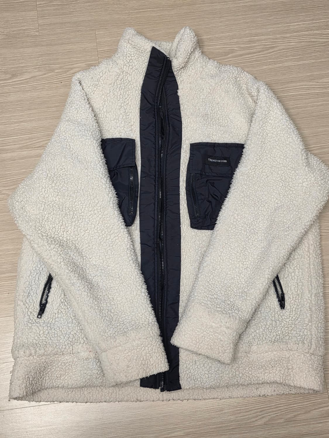 [100~105] 양털 후리스 집업 상품이미지1