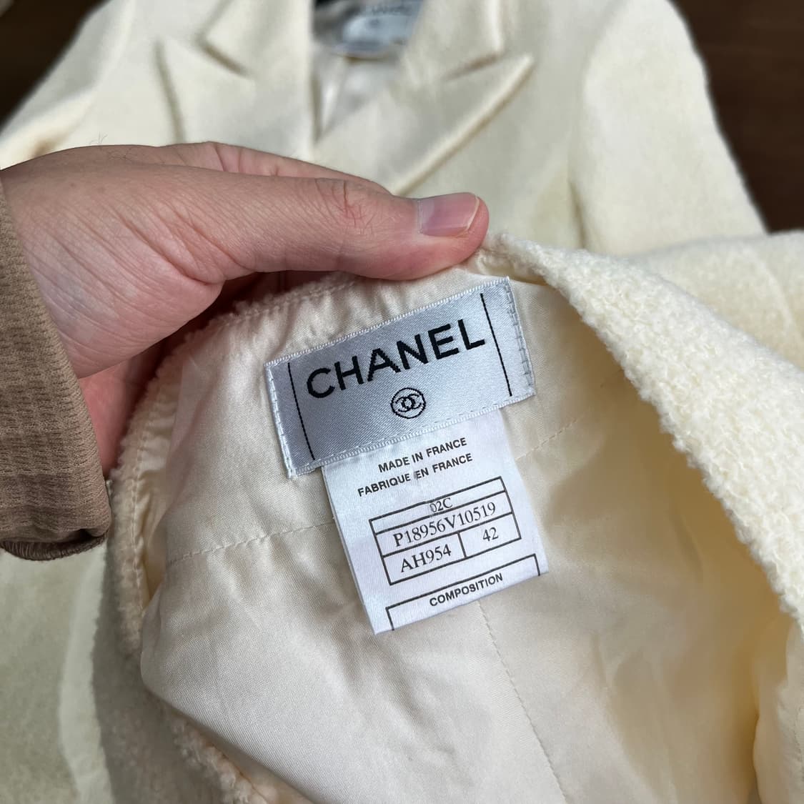 샤넬 트위드 셋업 38/42 상품이미지9