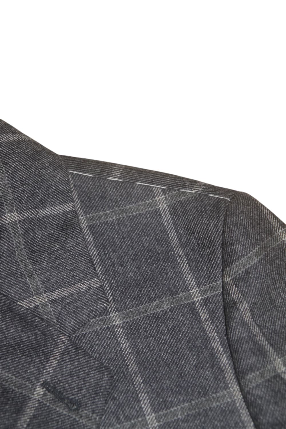 마르지엘라 12FW 울 체크 3b 코트 상품이미지5