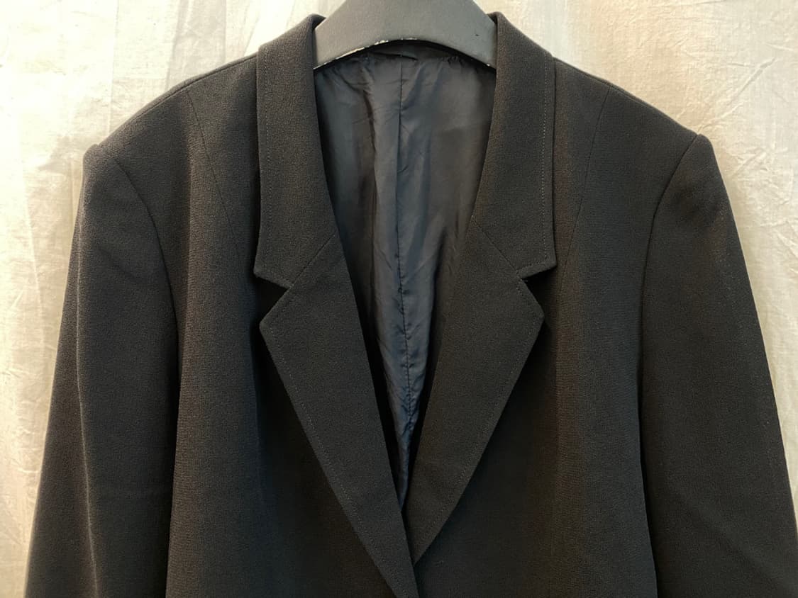 빈티지블랙숏자켓 (XL) 상품이미지3