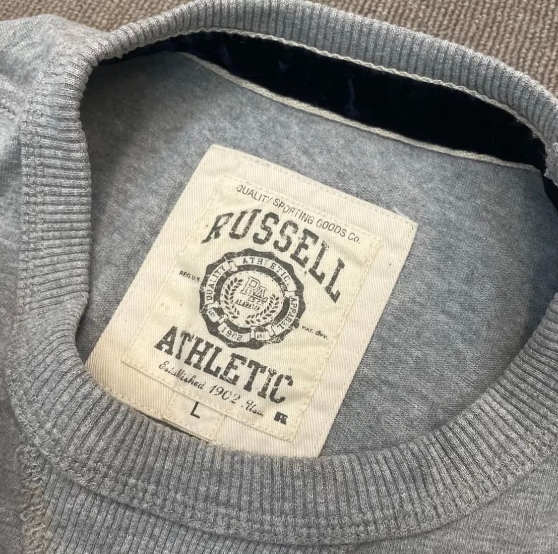 러셀 어슬레틱 긴팔 티셔츠 L 상품이미지2