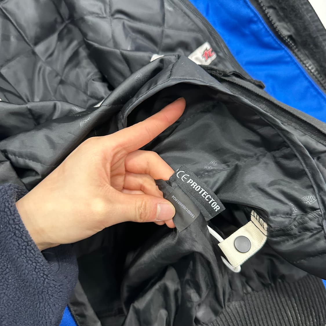 코미네 매쉬 바이커 자켓 상품이미지7