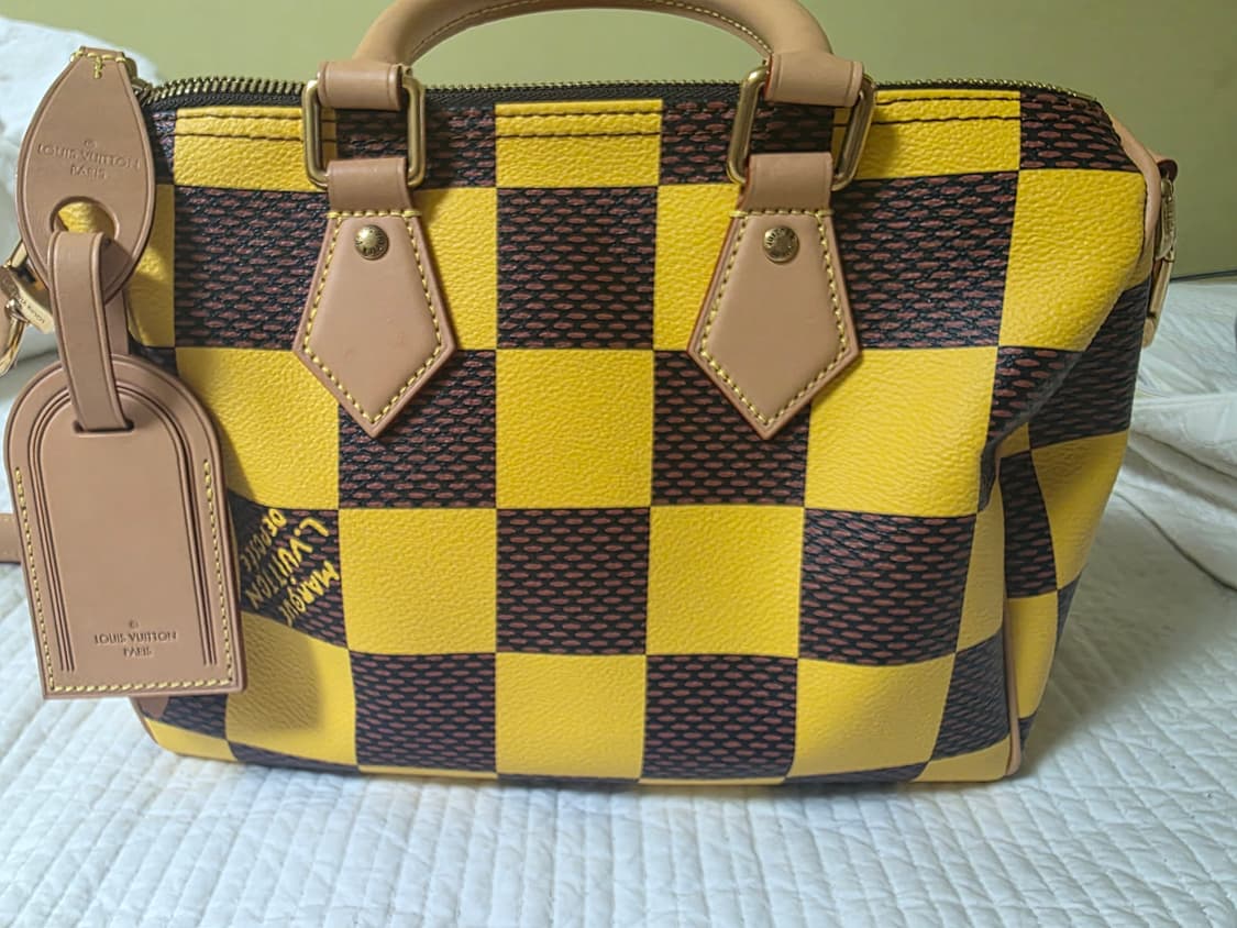 루이비통 스피디25 반둘리에 다미에 팝 상품이미지4