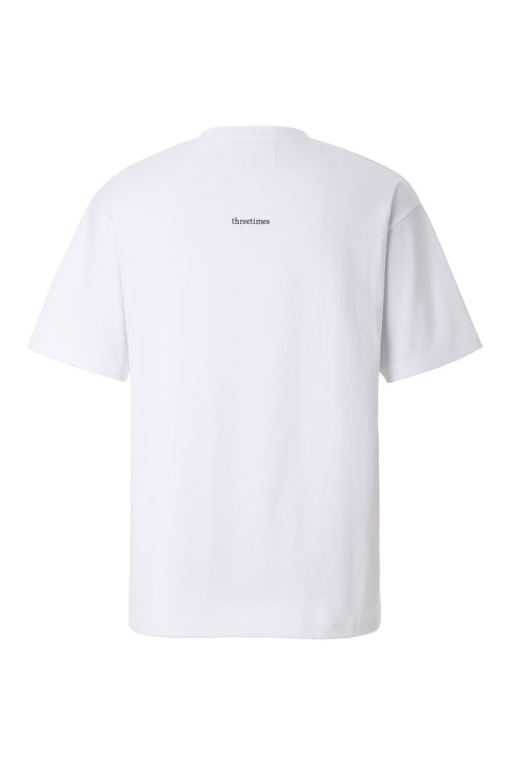 [새 상품] 쓰리타임즈 헐 데빌 티 화이트 상품이미지2