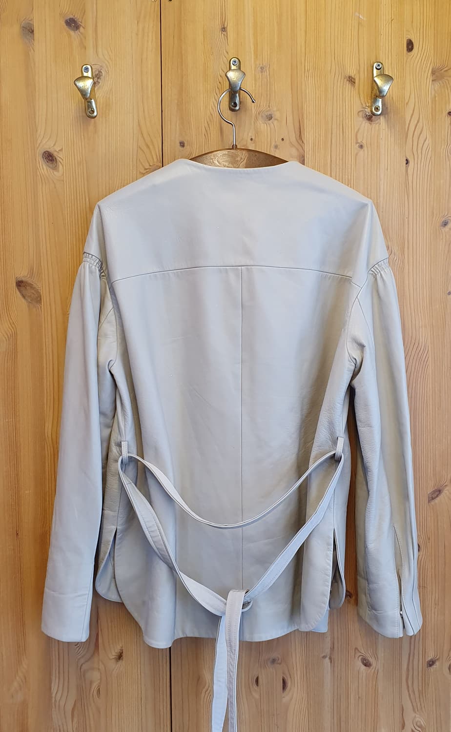 66.구호 양가죽 벨트립자켓  상품이미지2