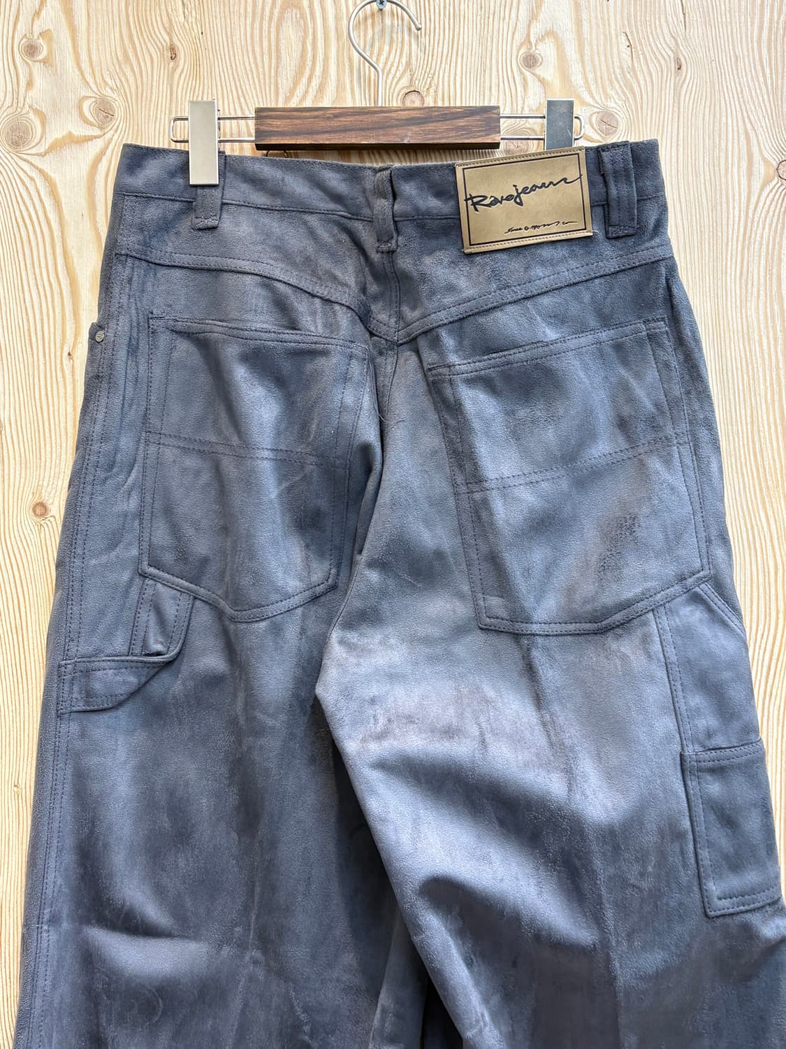 RÊVE JEANS | 레브 진 페이크 스웨이드 팬츠 상품이미지4