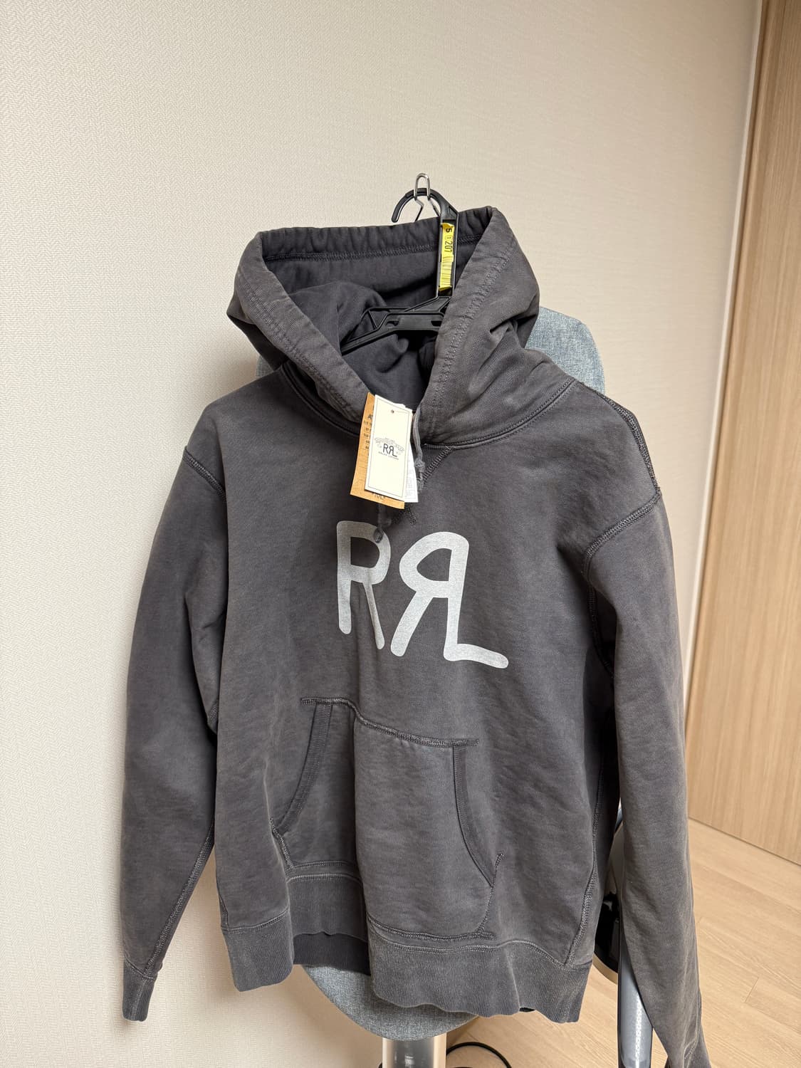 RRL 랜치로고 후디 블랙  상품이미지1
