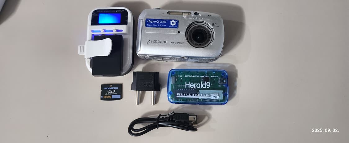 OLYMPUS 뮤 DIGITAL 800 빈티지 디지털카메라 상품이미지8