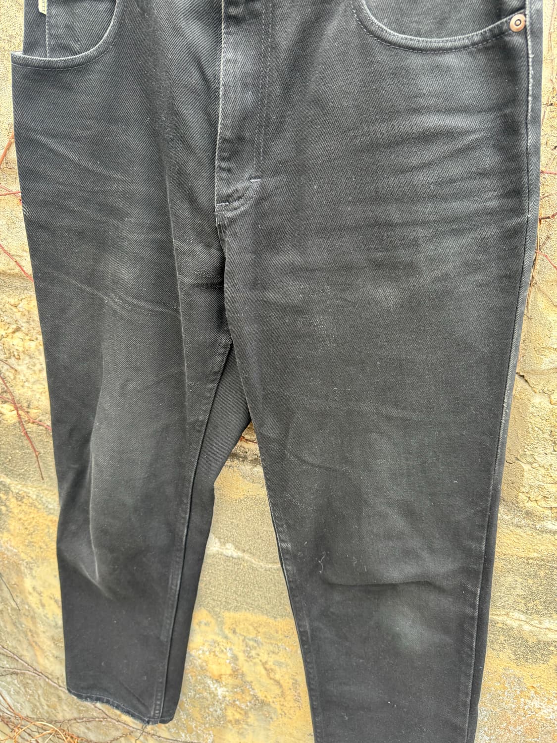 00s 엘엘빈 빈티지 블랙 데님 팬츠 상품이미지3