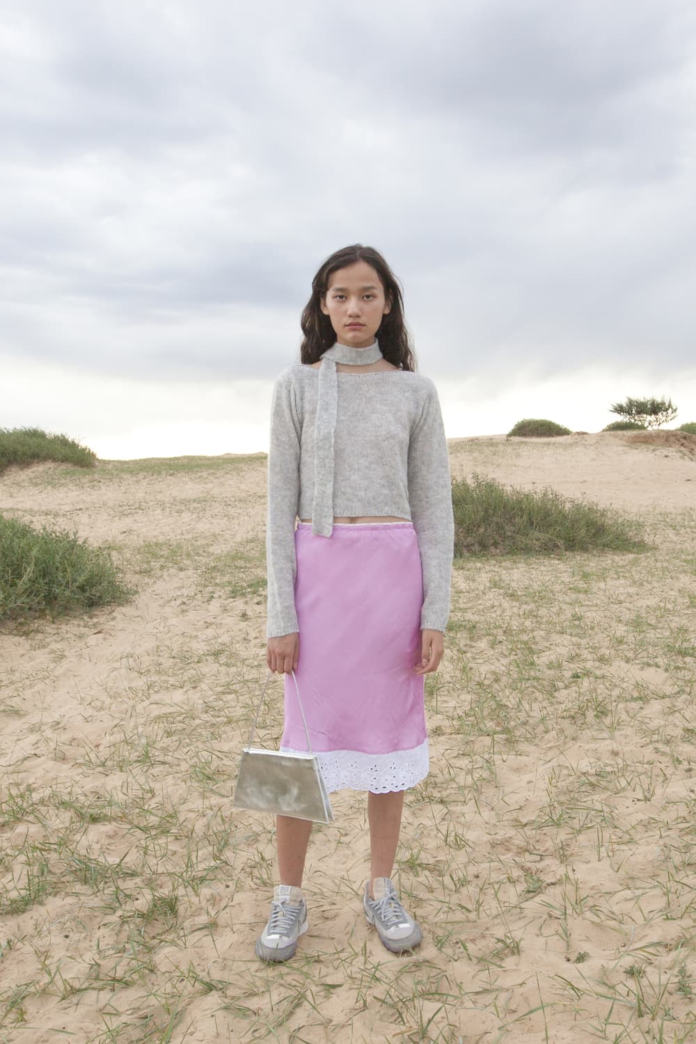 새상품 누아누 Lavo Skirt Pink 상품이미지1