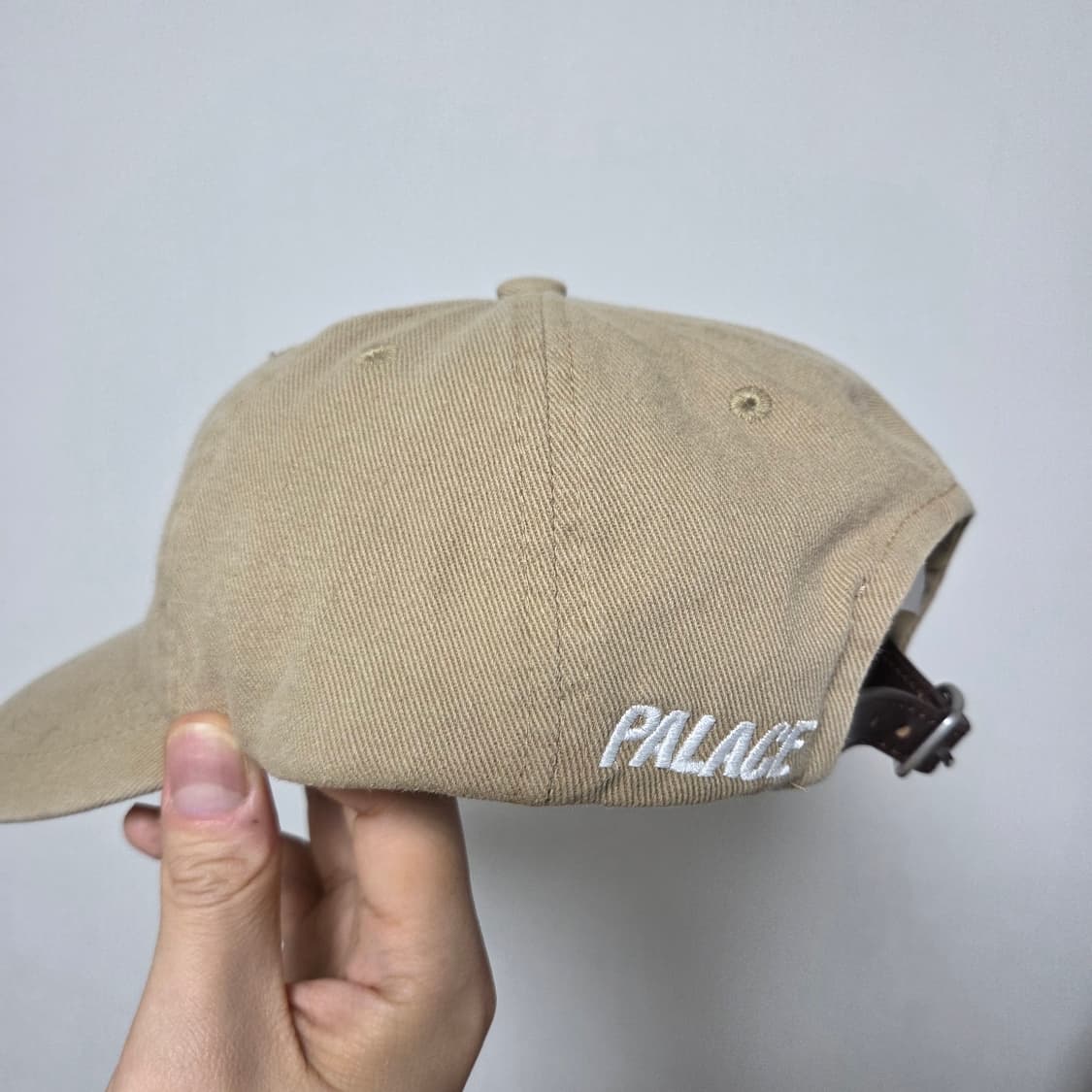 Palace ballcap 팔라스 볼캡 베이지 모자 상품이미지3
