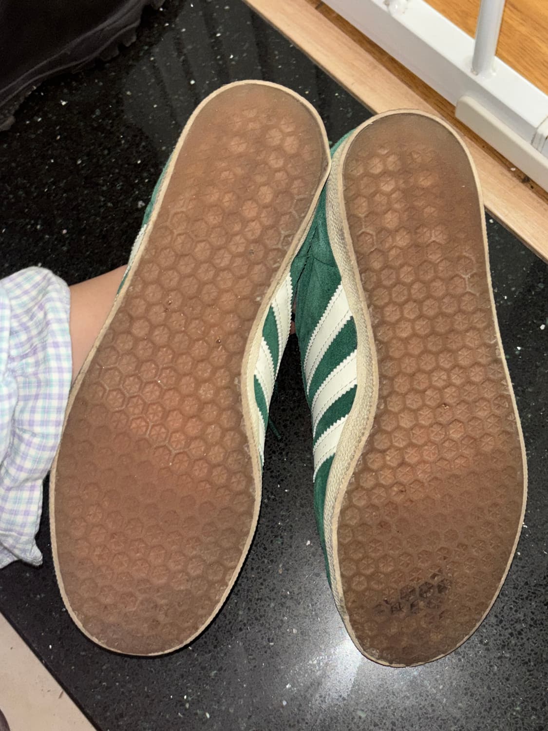 아디다스 가젤 다크 그린 크림 화이트 상품이미지3