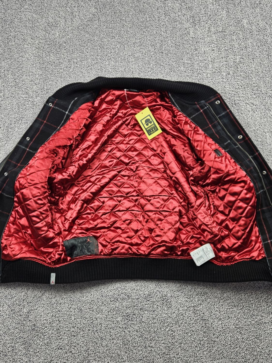 나이키 조던 체크패턴 울레더 바시티 자켓 ( S ) / 10106 상품이미지8