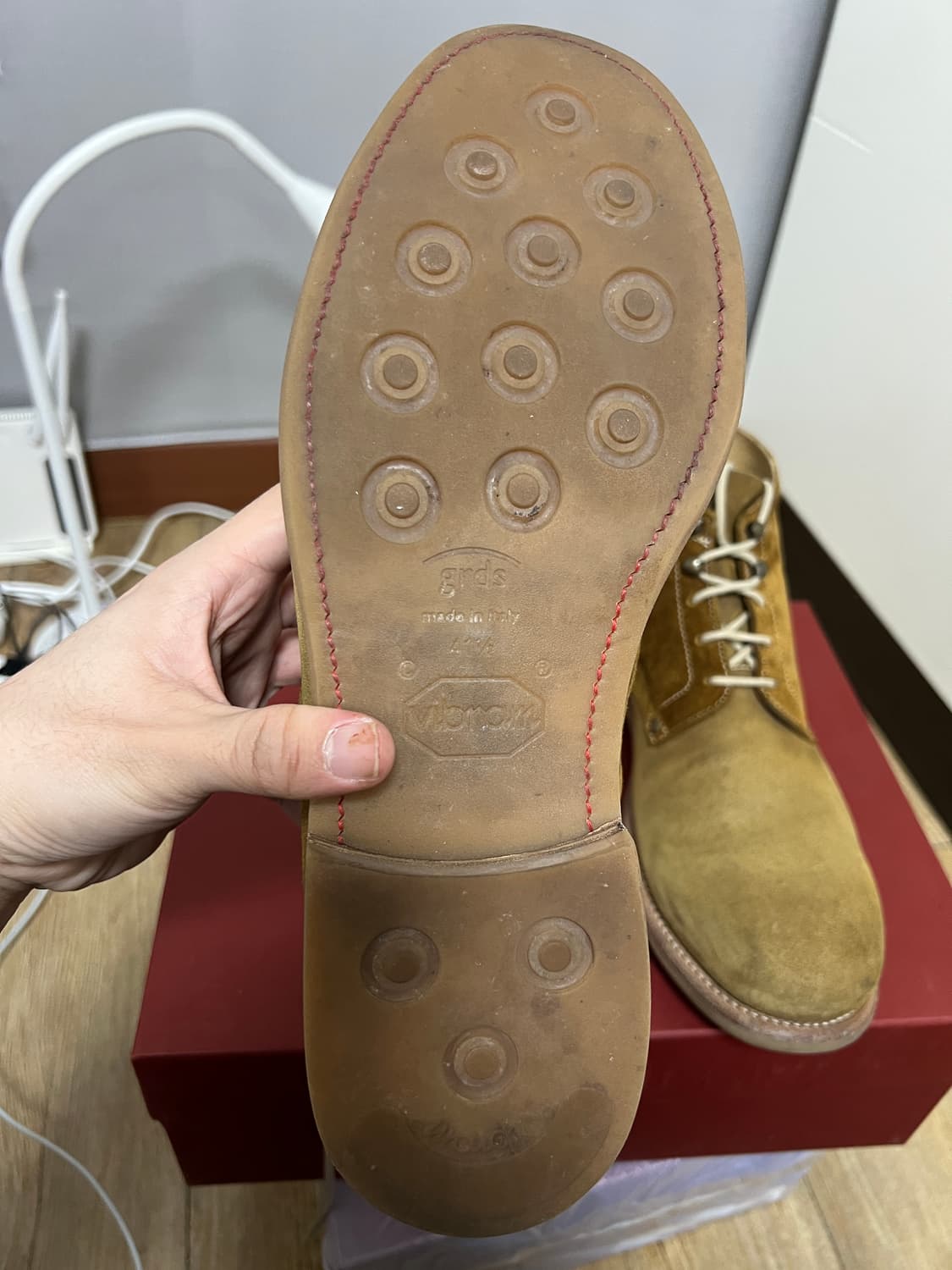 택포29) 그라더스 grds 부츠02 올리브 드랩 265 상품이미지6