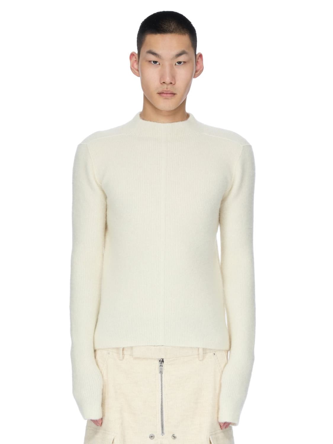 릭오웬스 FW25 HEADON PULL 스웨터 밀크 M사이즈 상품이미지1