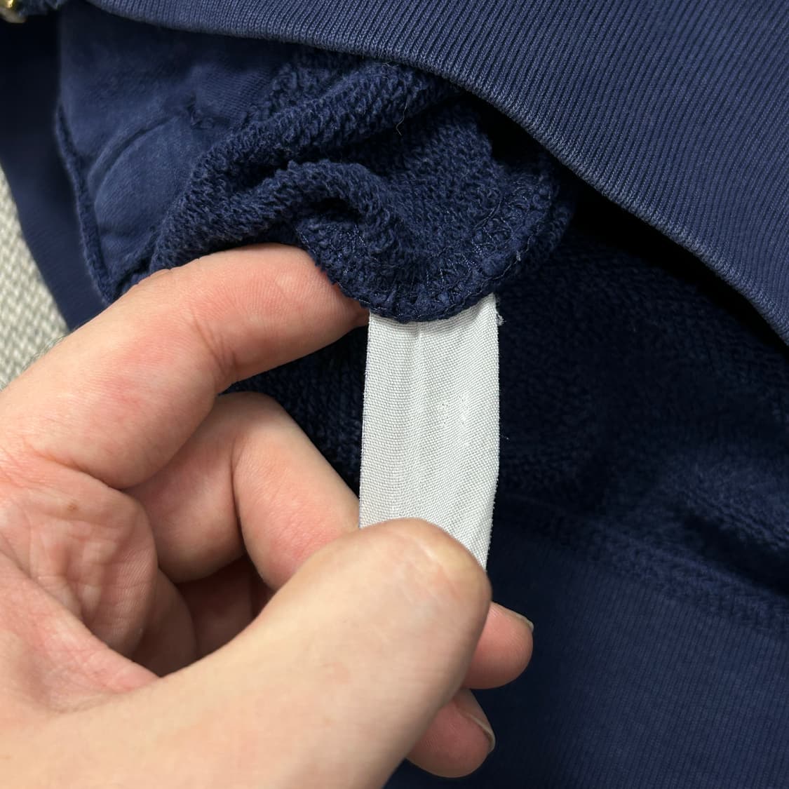 폴로 사이드라인 네이비 후드집업(20) 상품이미지3