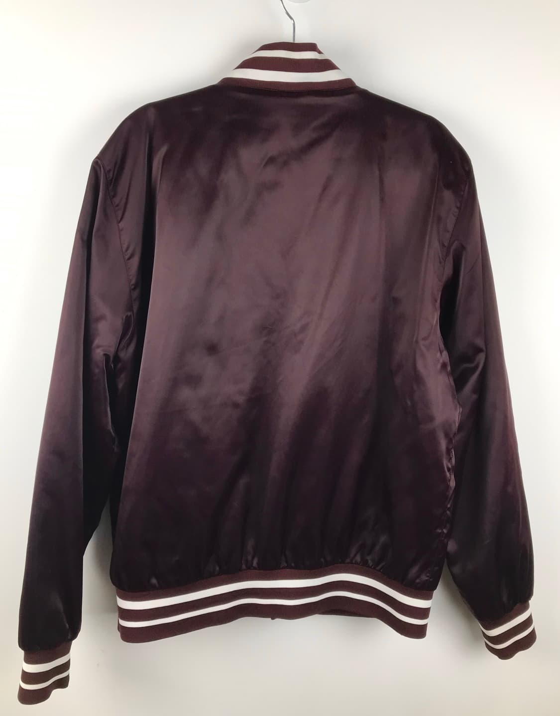 나이키 버건디 스우시 바시티자켓 스타디움 점퍼 야구잠바 블루종 ma-1 상품이미지5