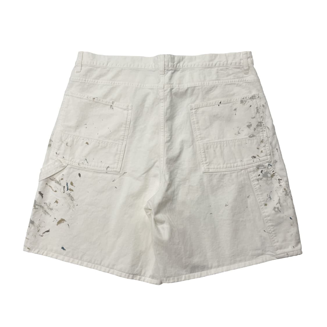 바우와우 페인터 쇼츠 화이트 L 상품이미지2