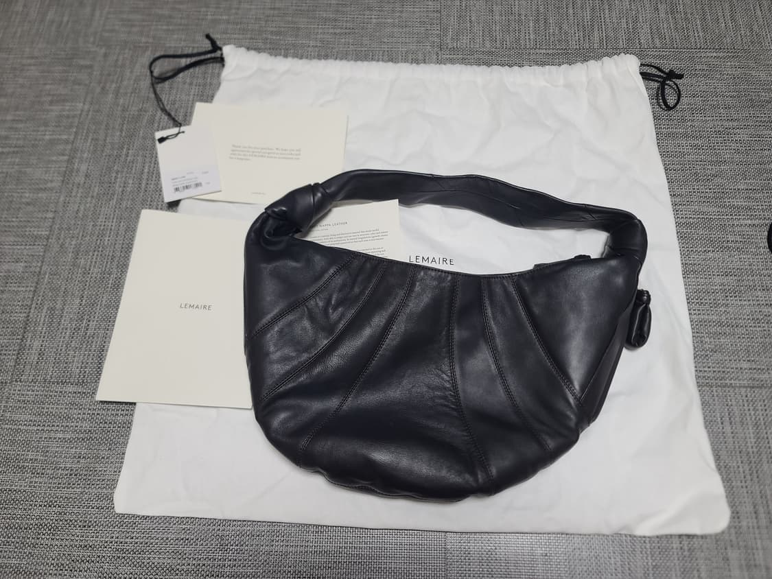 르메르 크루아상 포춘백 나파레더 라지 다크초콜릿 숄더백 상품이미지1