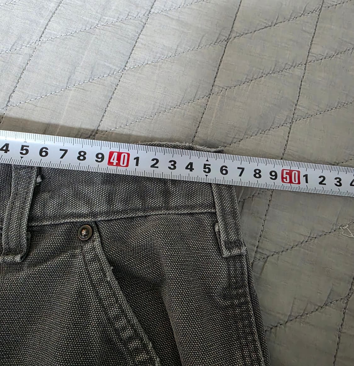 [38X30] 빈티지 칼하트 더블니 B136 GVL 하드페이드 G-5 상품이미지8