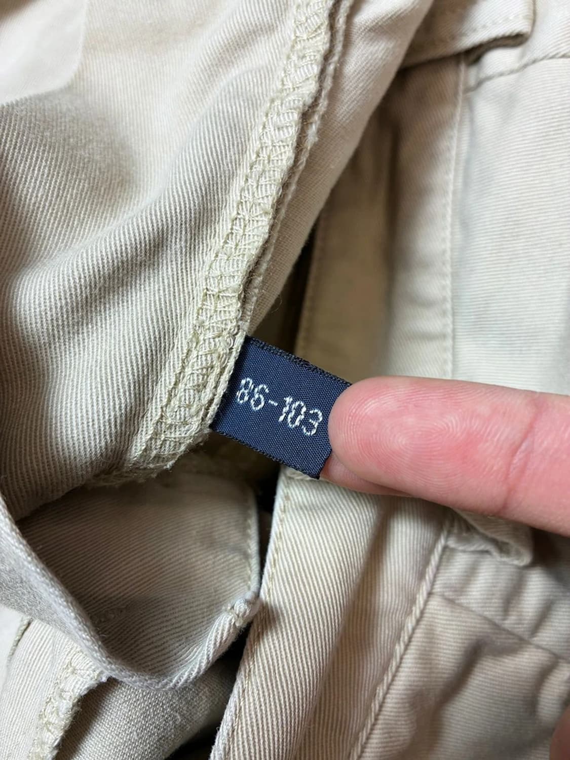 폴로 랄프로렌 00's 베이직 코튼 투턱 치노 반바지 PN9083 상품이미지9