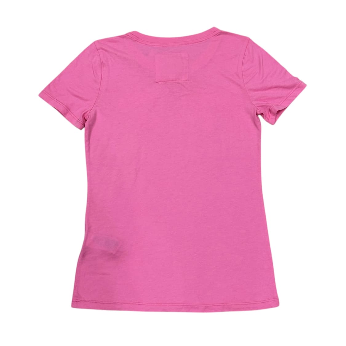 아베크롬비 Y2K 딱붙핏 스펠로고 반팔티 핑크 XL 상품이미지3