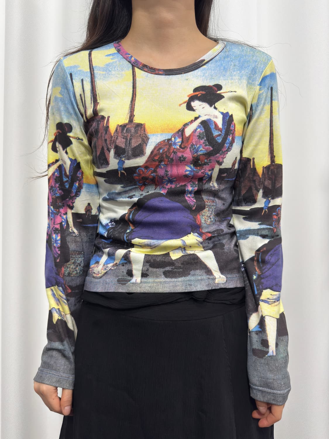 lightning oriental printing longsleeve 상품이미지1