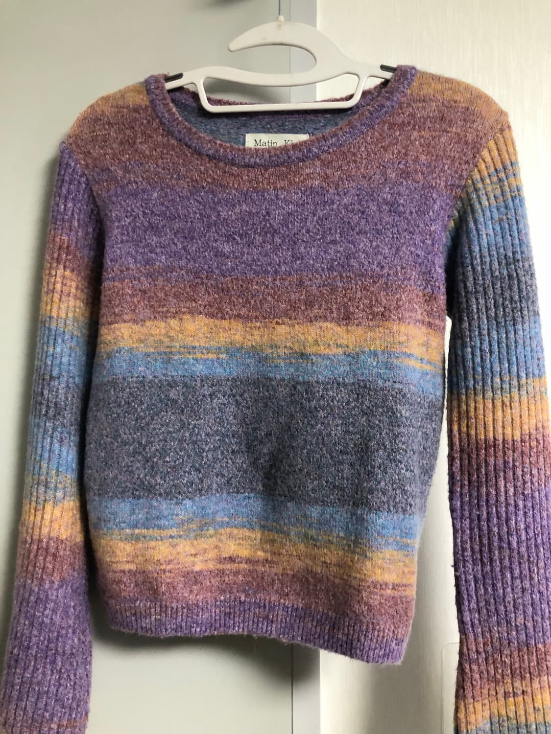 마뗑킴 그라데이션 스너그 니트 F 상품이미지2