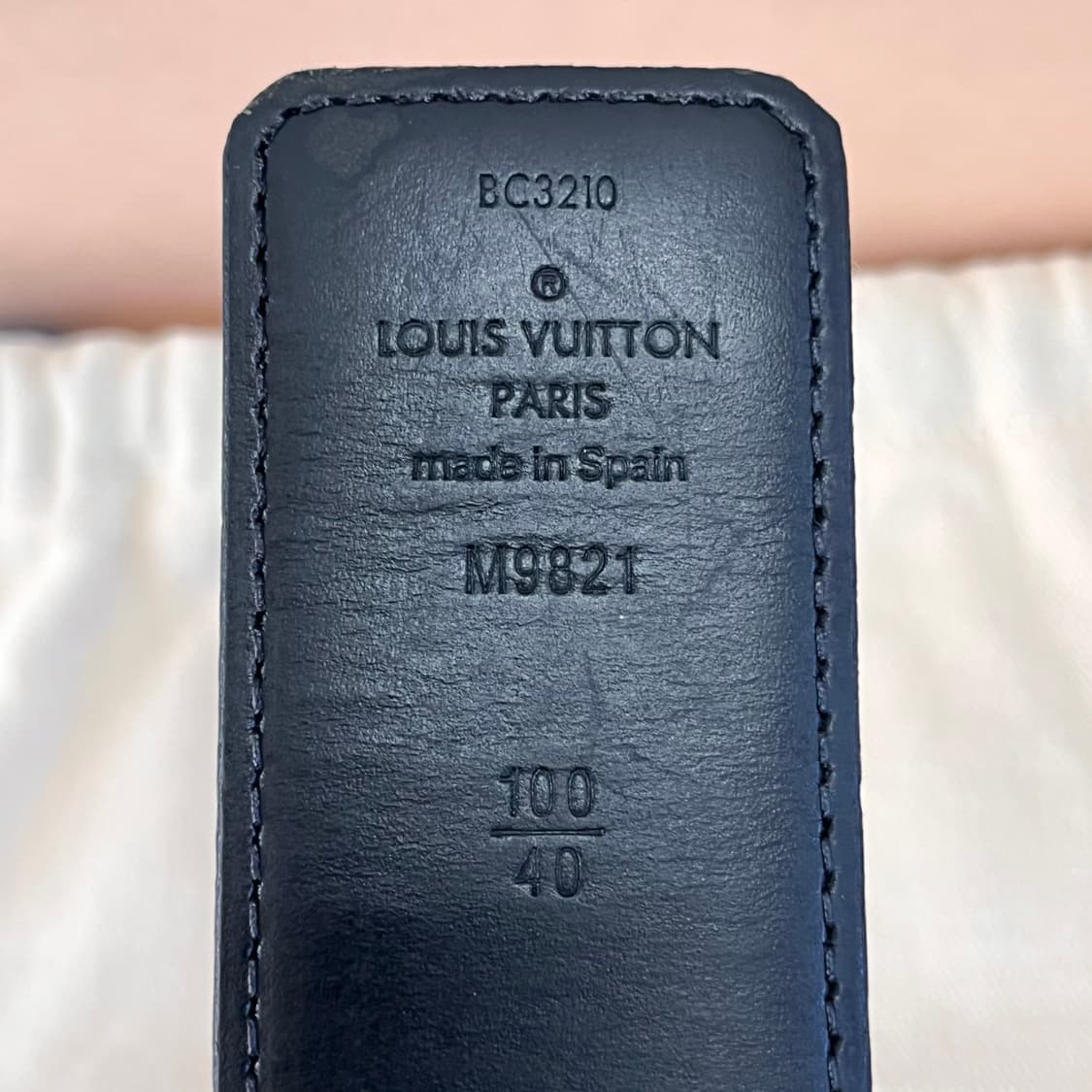 [A급/정품] 루이비통 LV 이니셜 리버서블 모노그램 벨트 상품이미지8