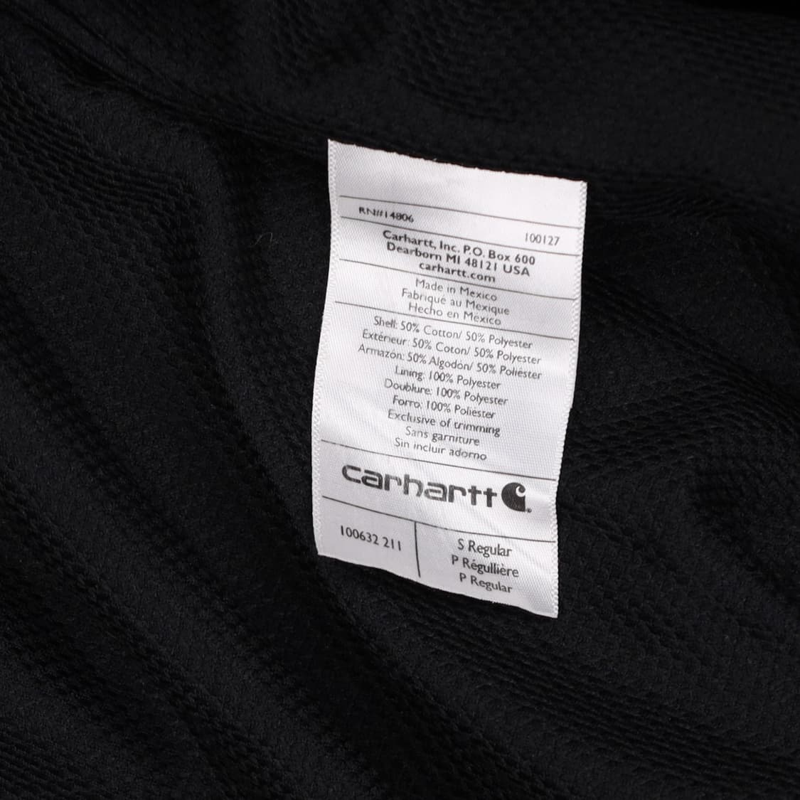 [S] 칼하트 써멀 레인디펜더 워크웨어 후드 집업 자켓 N7005 상품이미지6