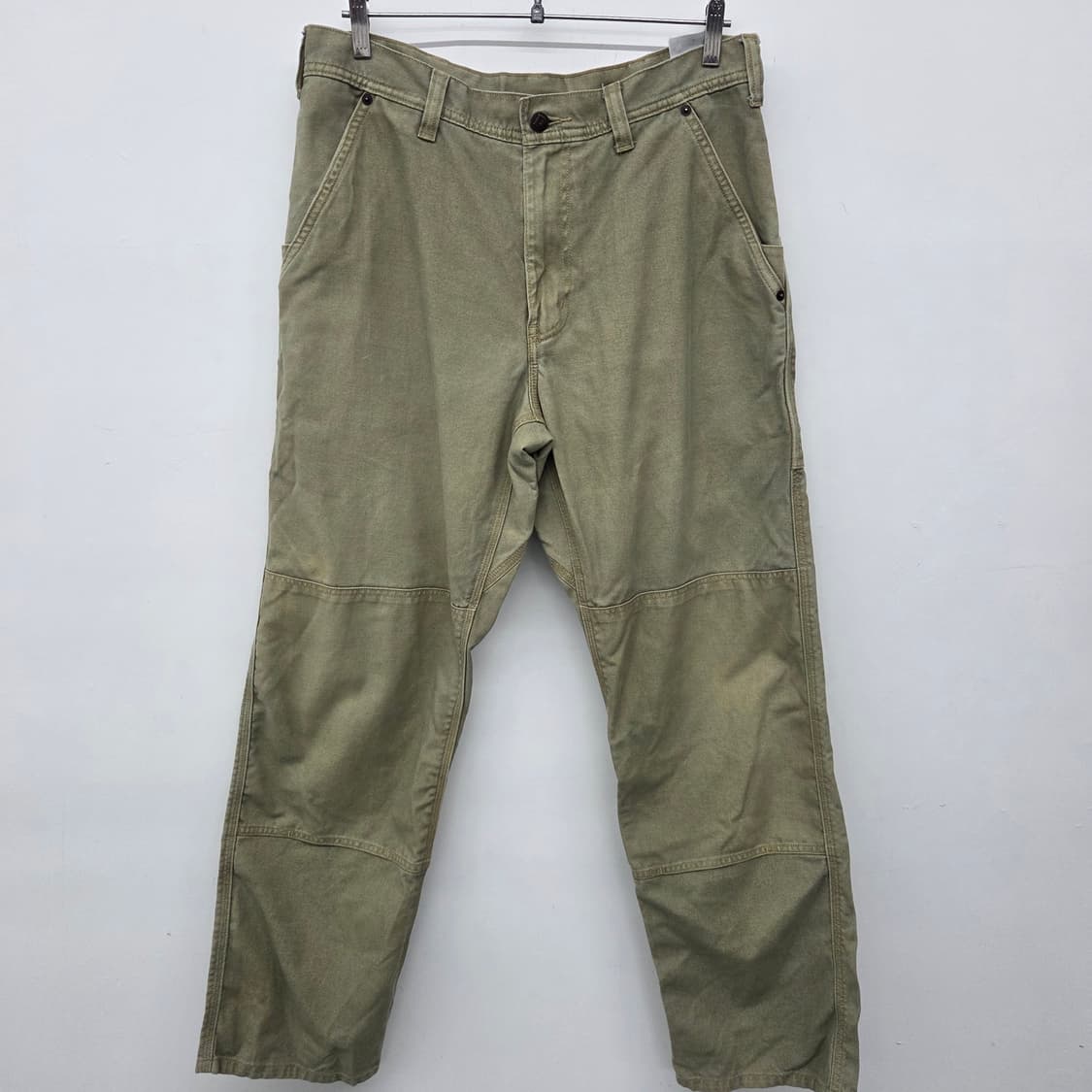 파타고니아 카키 더블니 면바지 허리33인치 상품이미지2