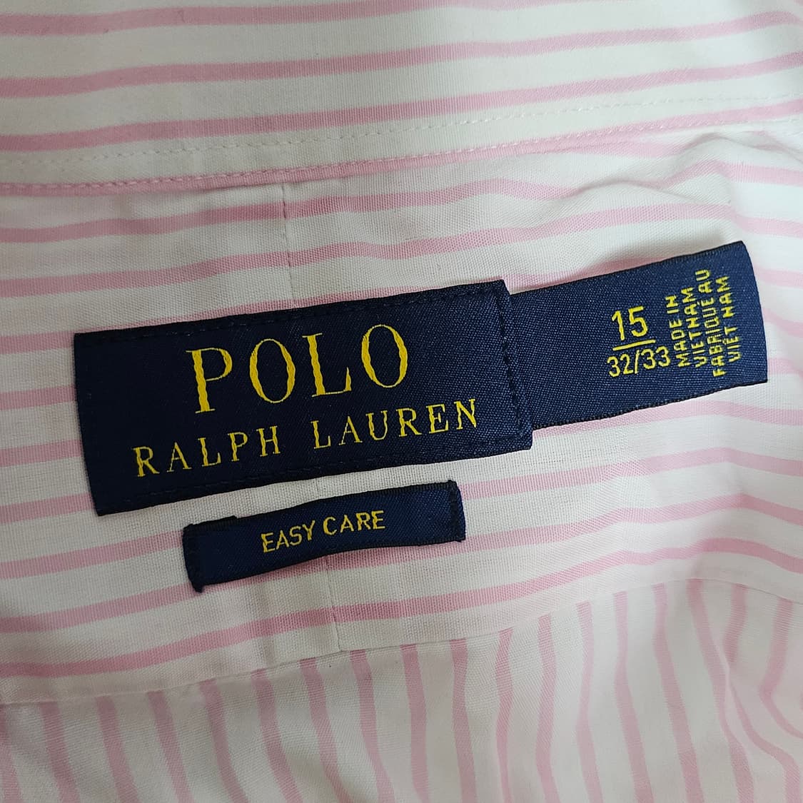 폴로 핑크 스트라이프 셔츠 상품이미지2