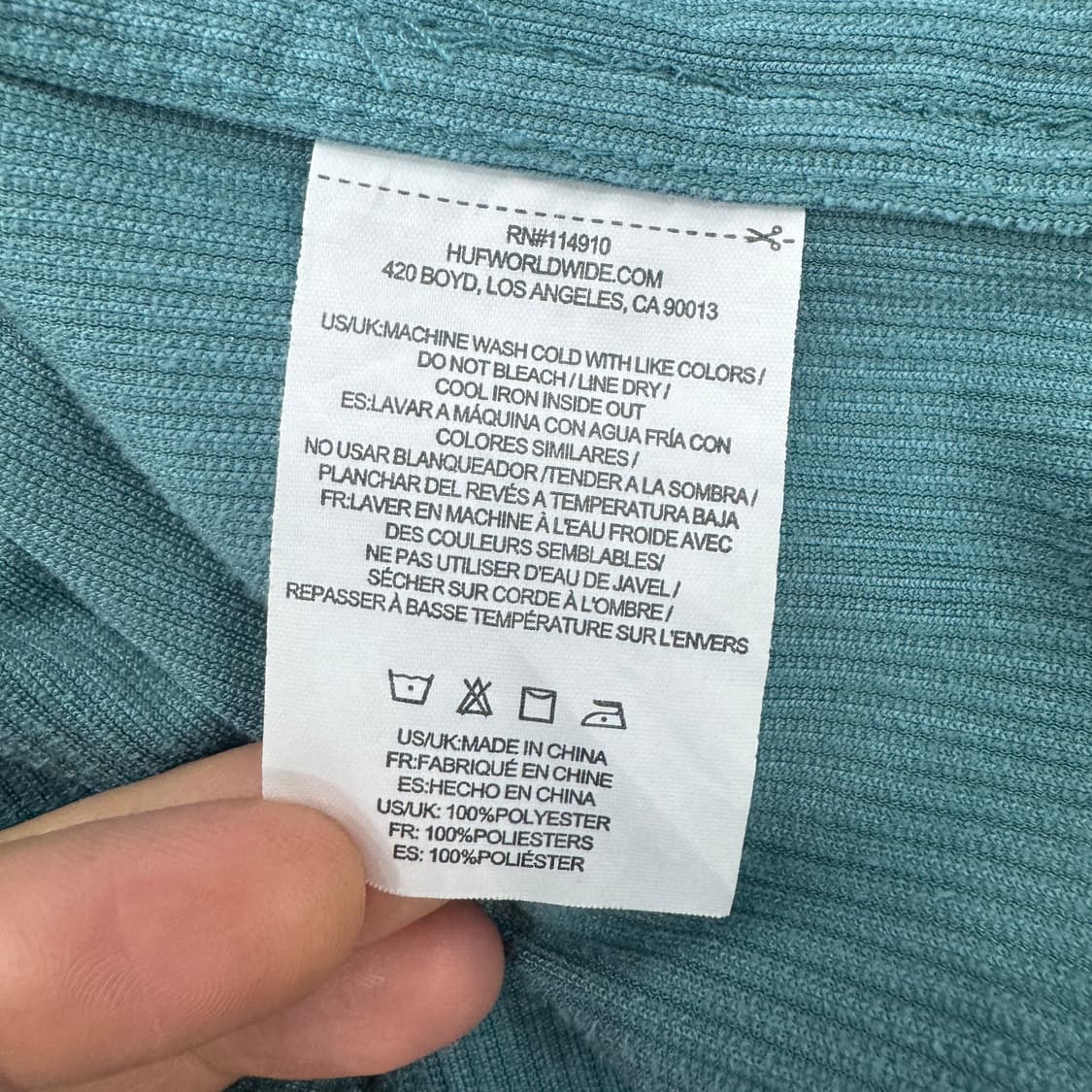 M(100)HUF 허프 코듀로이 셔츠  상품이미지7