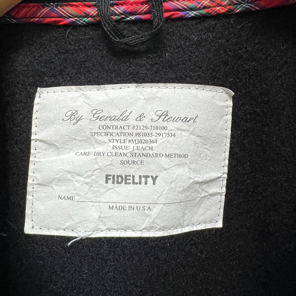 FIDELITY  울 케이프 상품이미지6