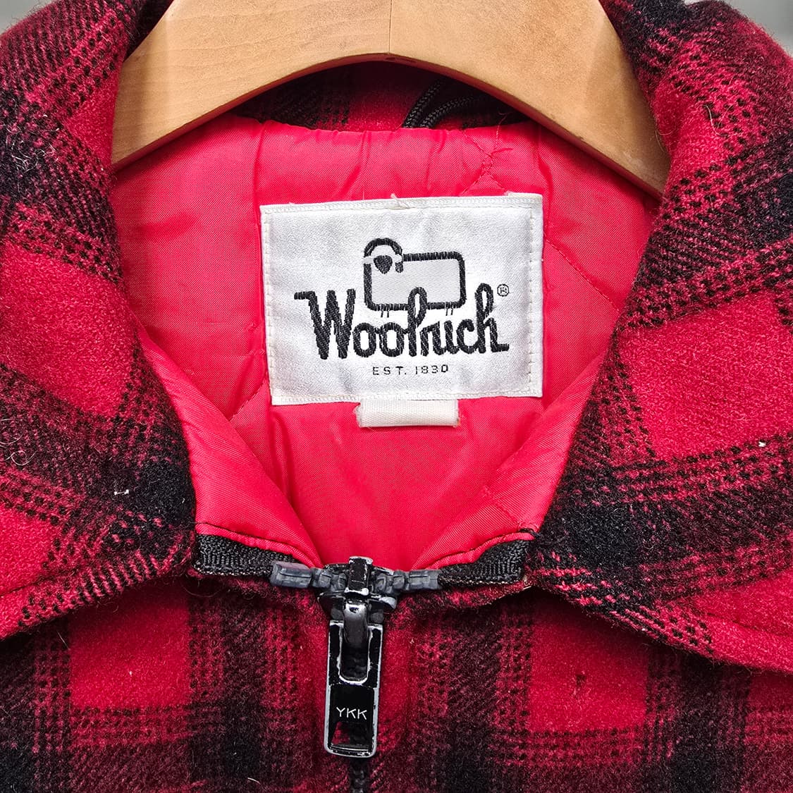 빈티지 울리치 버펄로 플레이드 메키노 자켓 상품이미지2