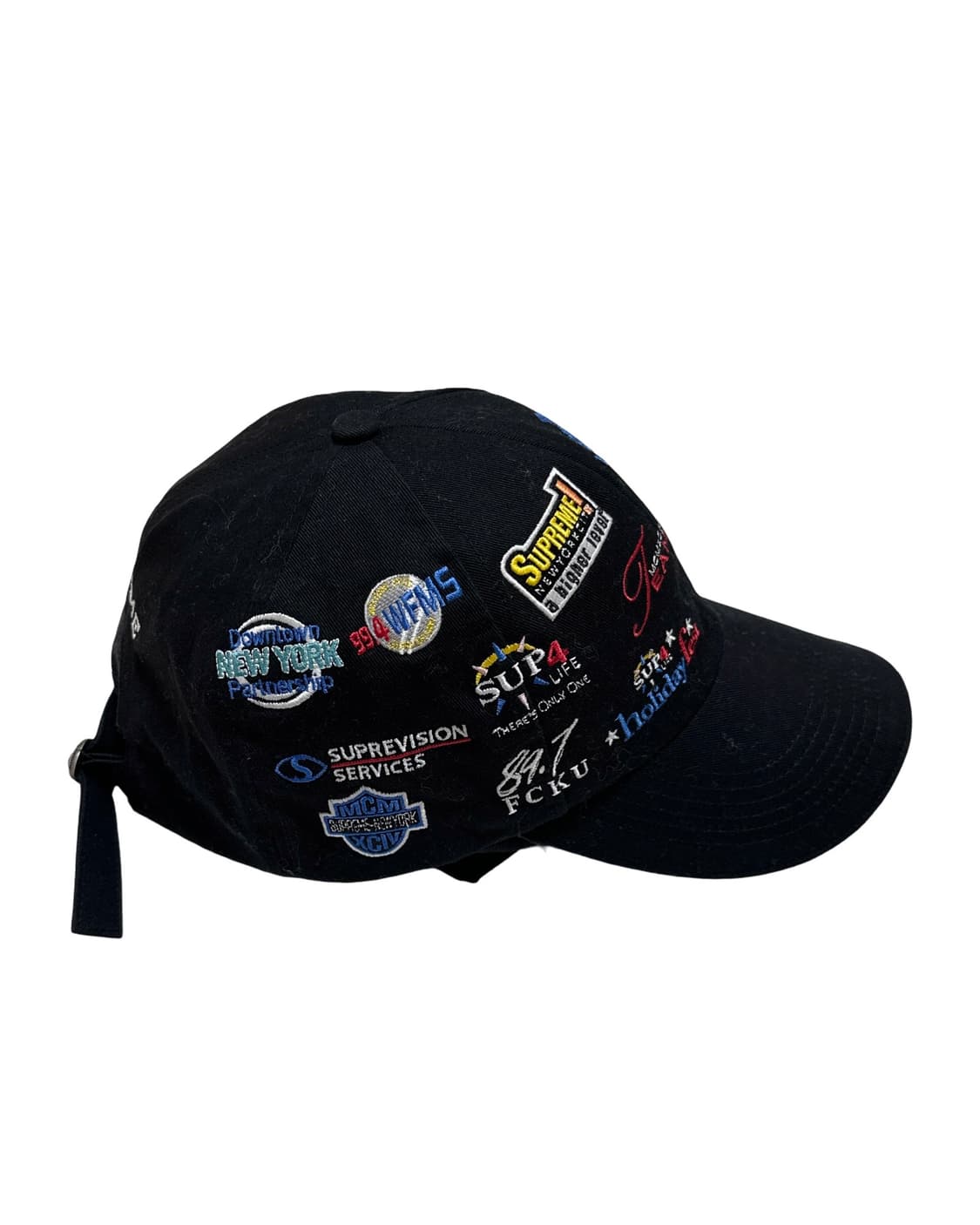 슈프림 스폰서스 6-패널 블랙 볼캡 상품이미지4