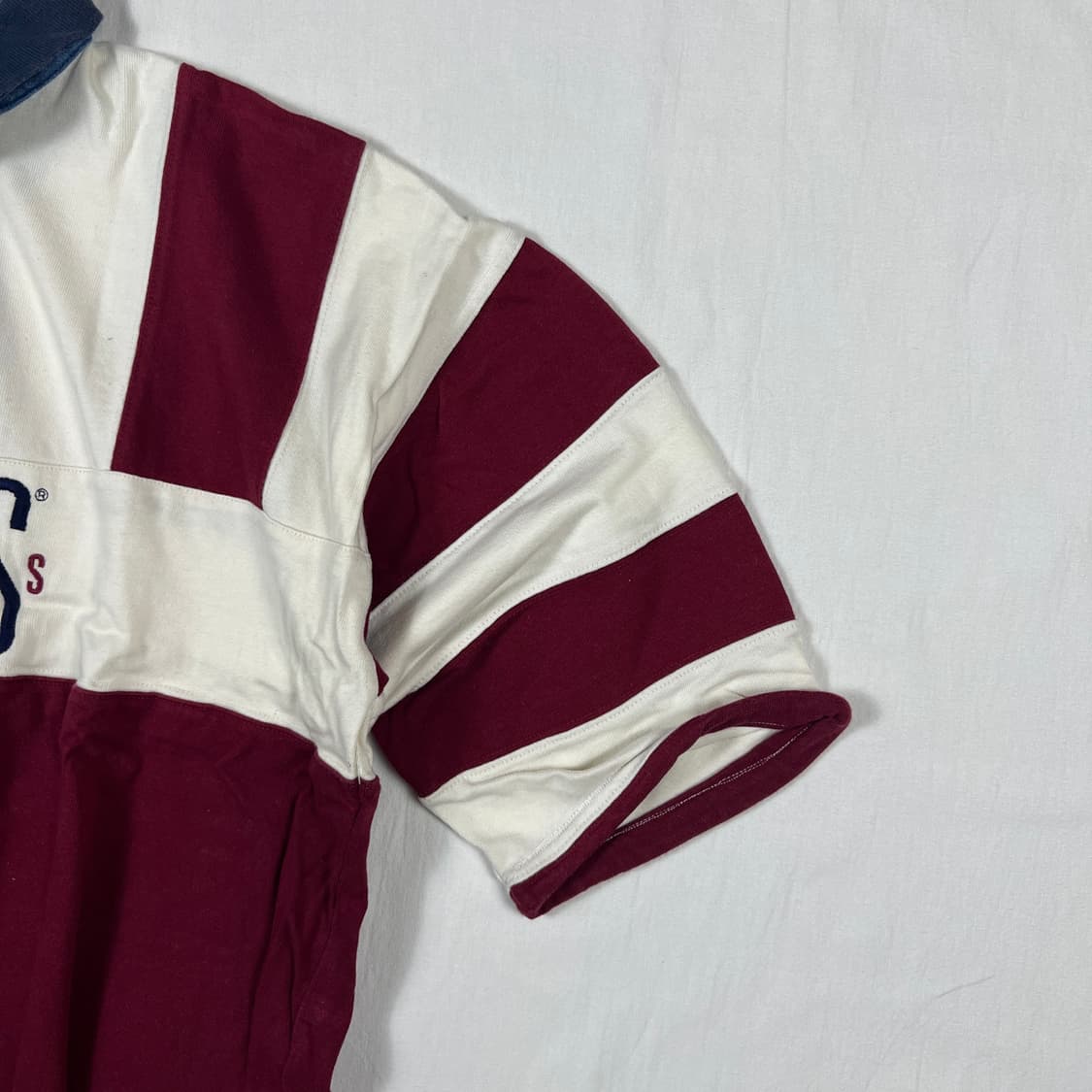 90’s 게스 guess 스펠아웃 반팔 피케셔츠 카라티 상품이미지3