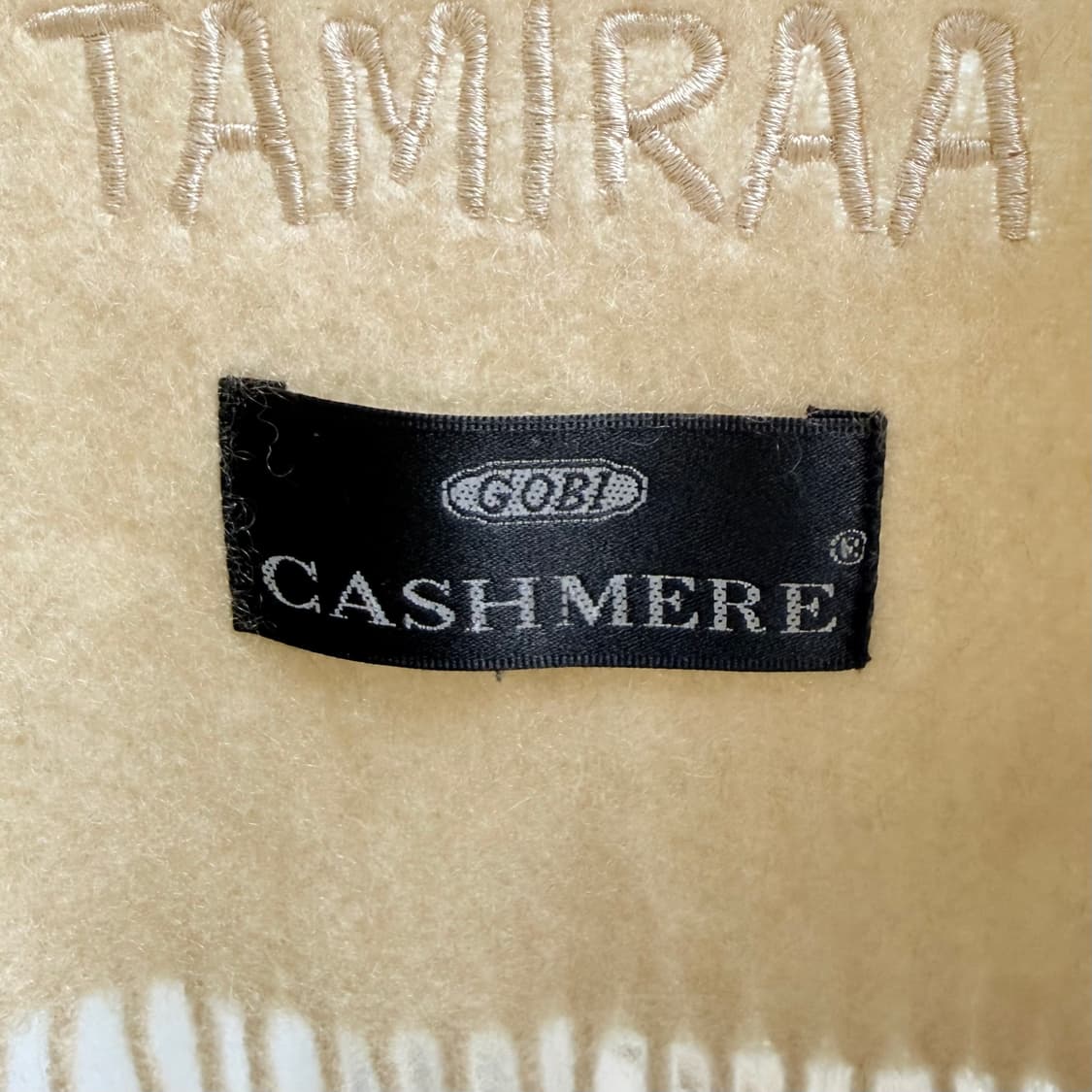 [캐시미어 100%] 고비 캐시미어 머플러 목도리 상품이미지3