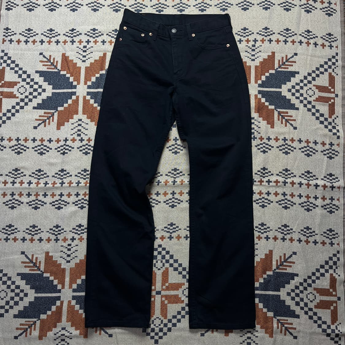 90s리바이스(JAPAN) 508 블랙블랙 빈티지 데님(실측확인) 상품이미지1