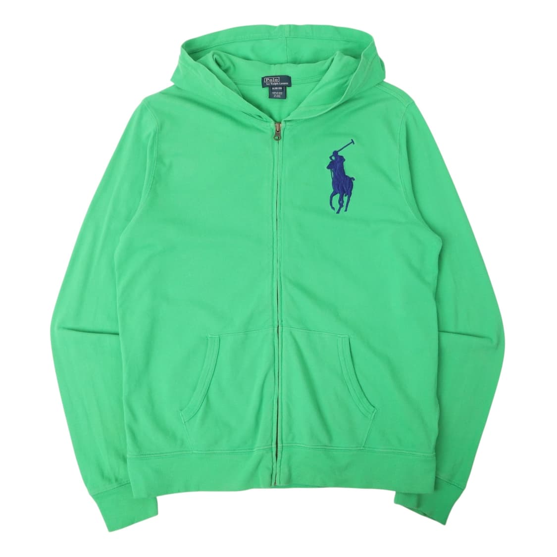폴로 랄프로렌 빅포니 라이트 그린 후드집업 상품이미지1