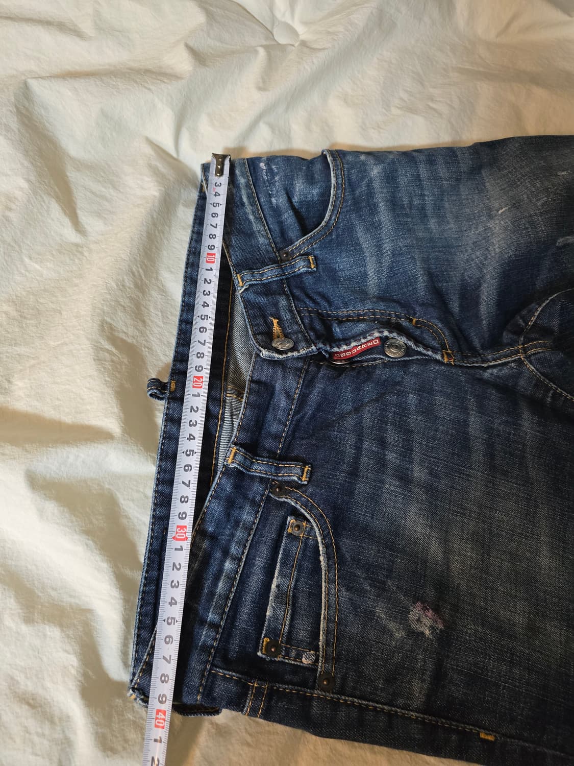 디스퀘어드2 데님 청바지 워싱진 46사이즈입니다 상품이미지5